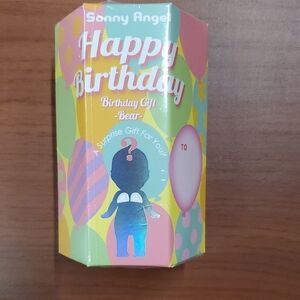 Sonny Angel Happy Birthday Bear